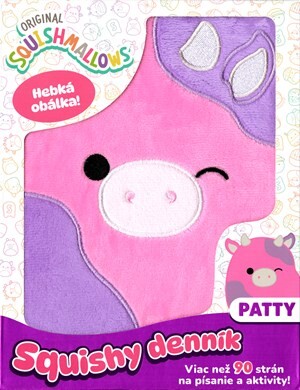 Squishmallows - Squishy denník - Patty - Kolektiv