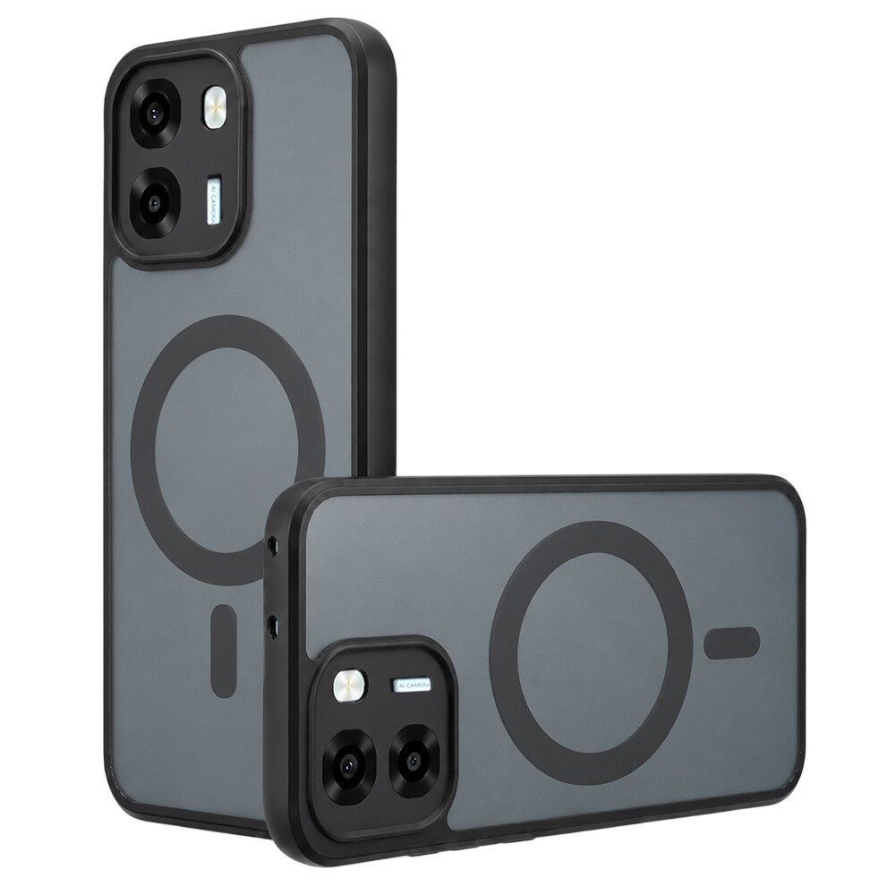 Kryt Techsuit PureFrost MagSafe pro Oppo A6 4G matně černý