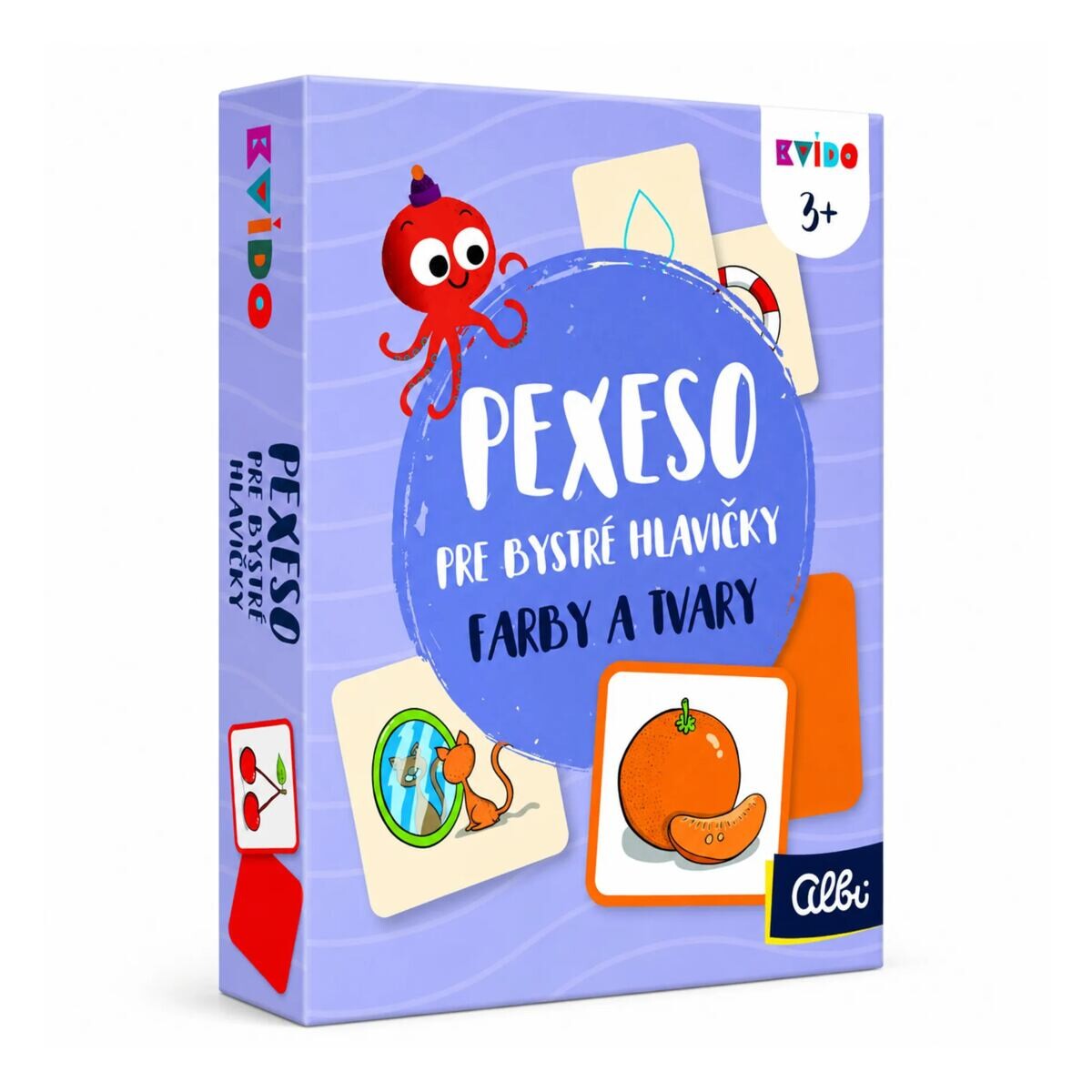 Albi Kvído - Farby a tvary 2 - Pexeso pre bystré hlavičky SK