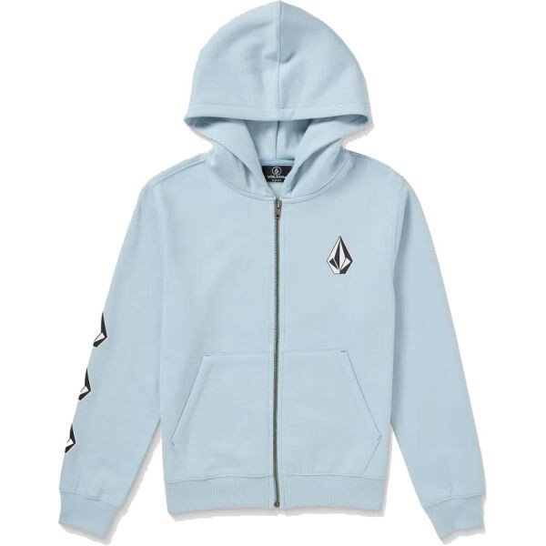 Mikina Volcom Bb Iconic Stone Zip Flc Ki - Modrá - L