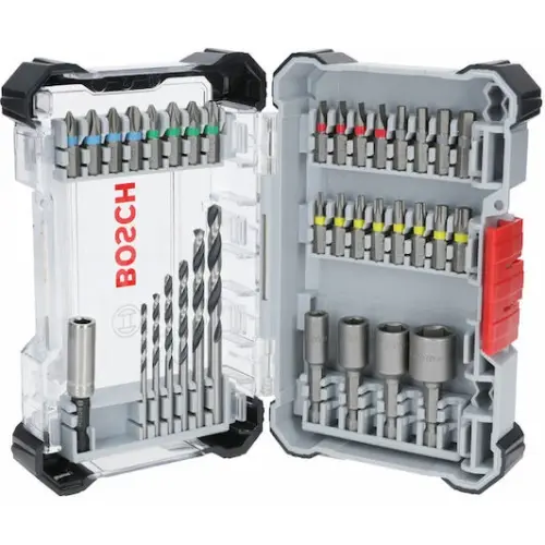 Sada vrtáků do kovu a bitů Extra Hard Bosch 35dílná 2.607.017.729