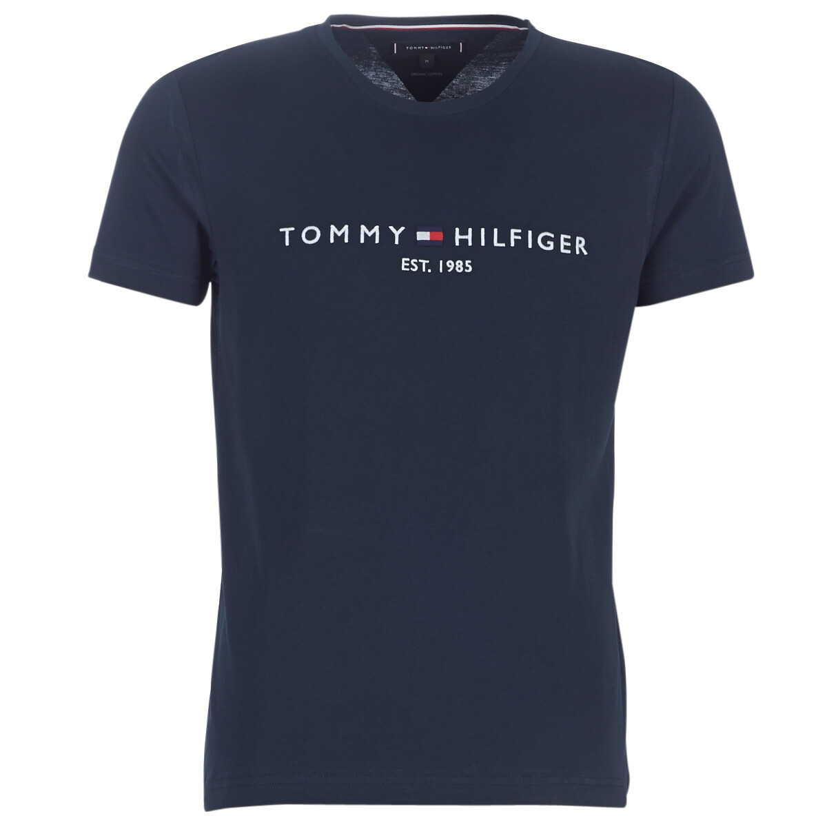 Tommy Hilfiger  TOMMY FLAG HILFIGER TEE  Modrá