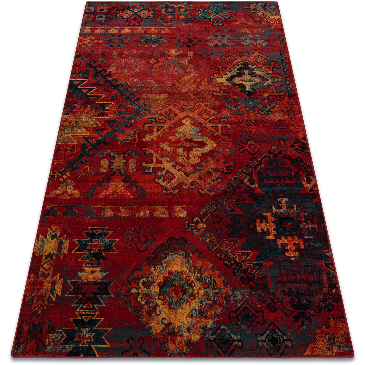 Rugsx  Vlněný koberec POLONIA Bali orientální, etnick 200x300 cm  Červená