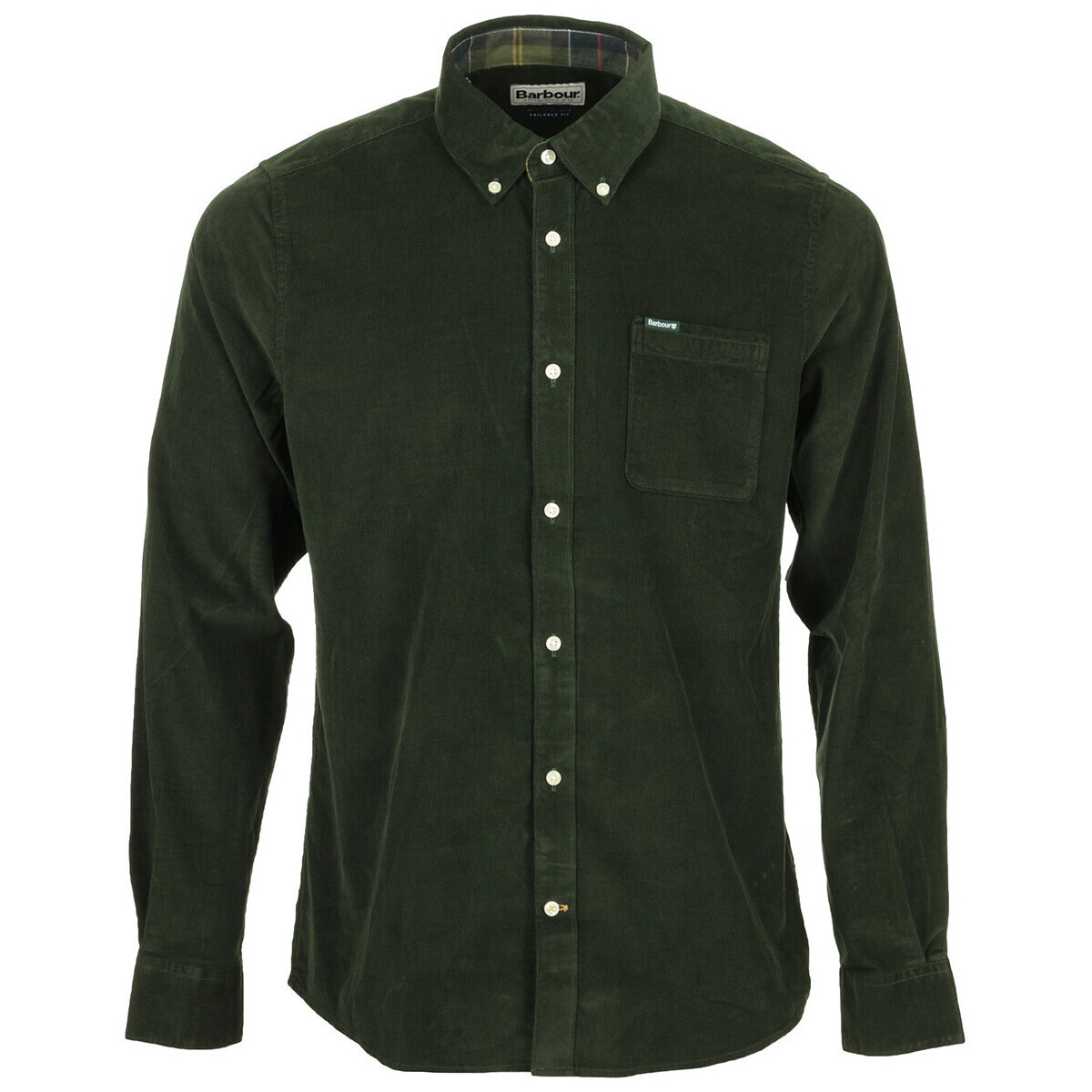 Barbour  Ramsey Tailored Cord Shirt  Zelená