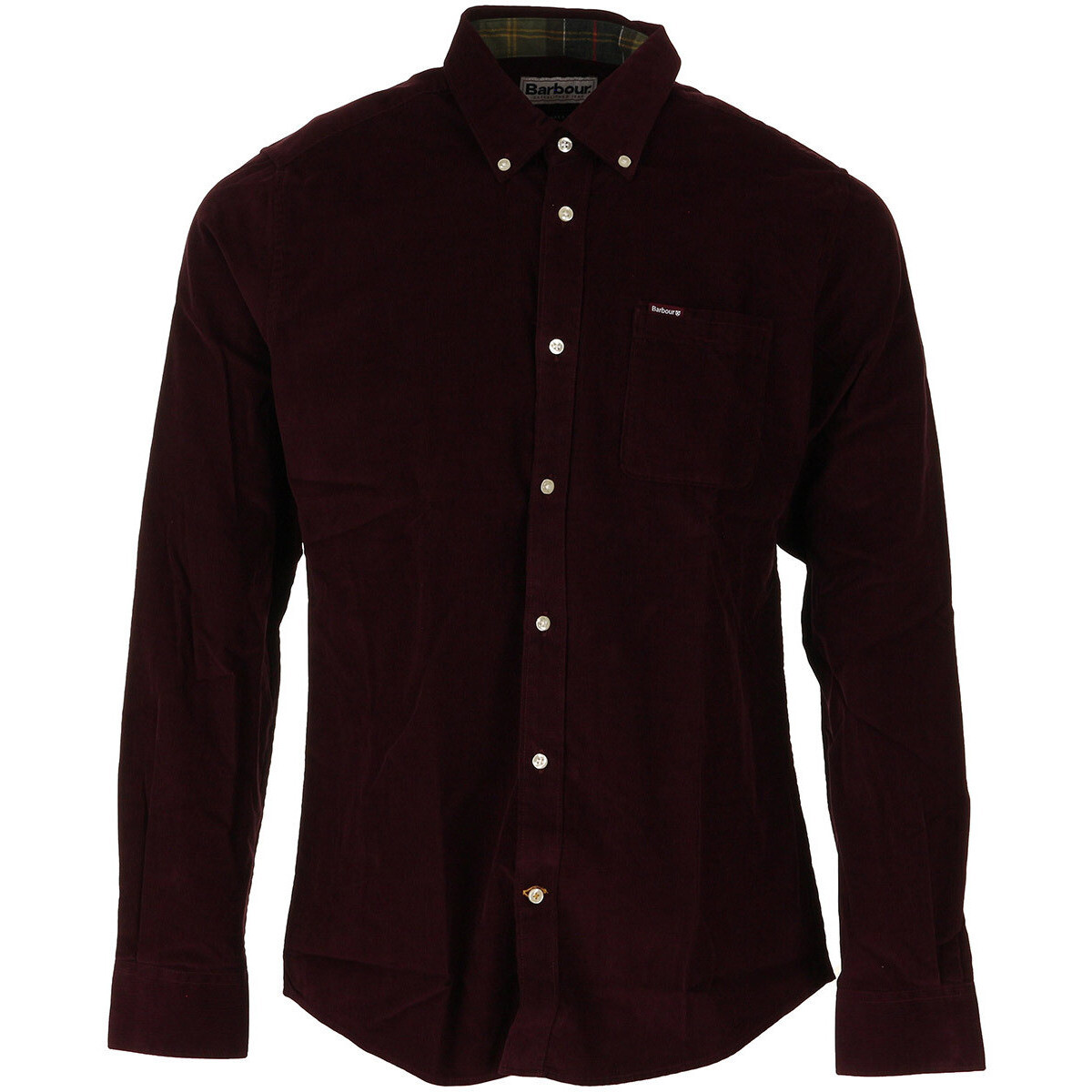 Barbour  Ramsey Tailored Cord Shirt  Červená