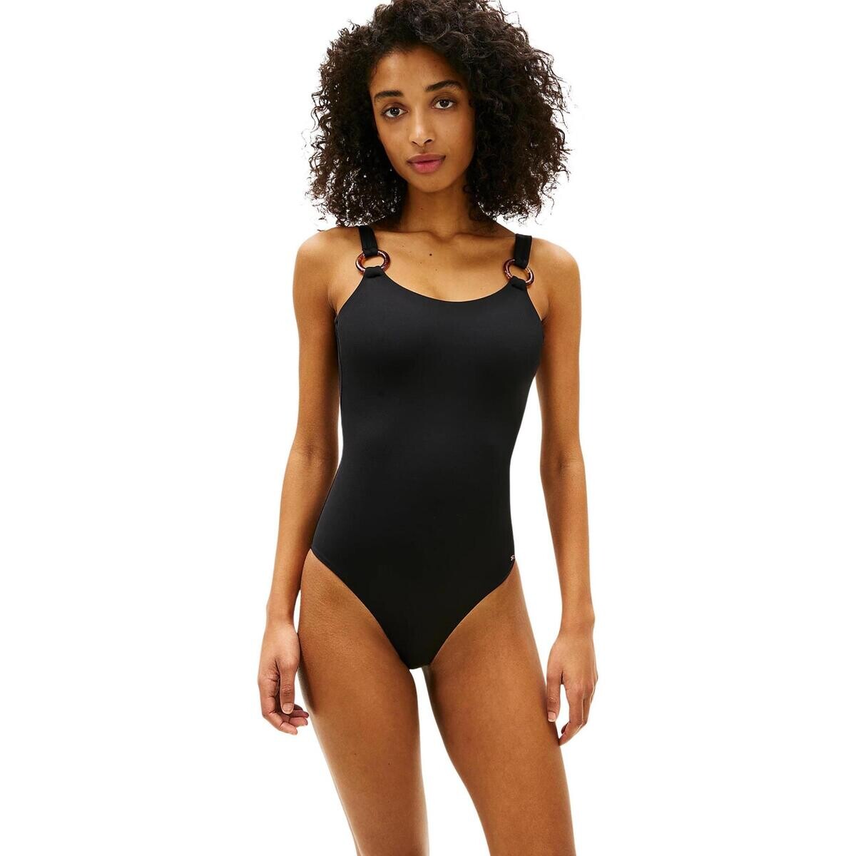 Tommy Hilfiger  SCOOP BACK OP UW0UW06480  Černá