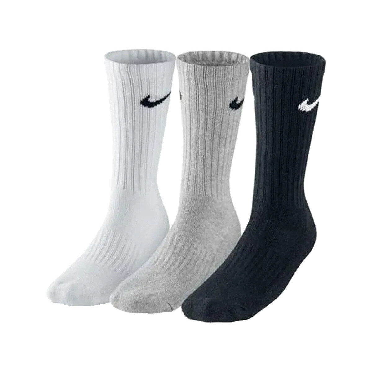 Nike  Chaussettes  Lot de 3 Paires coton avec compression  ruznobarevne