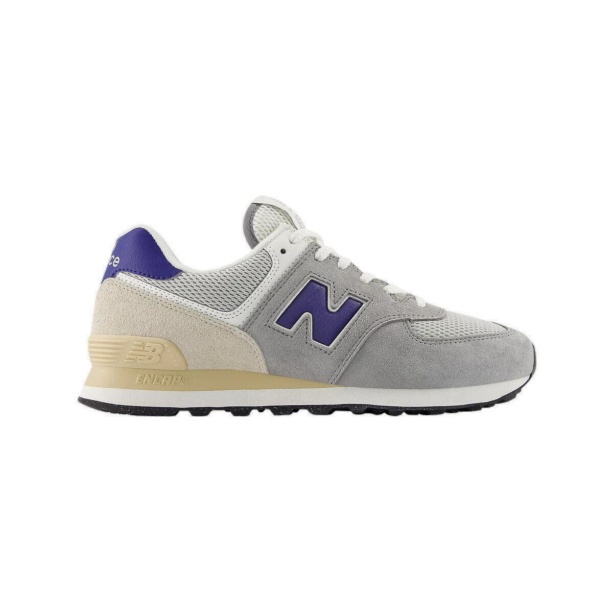 New Balance  Baskets  574 daim et maille  Šedá
