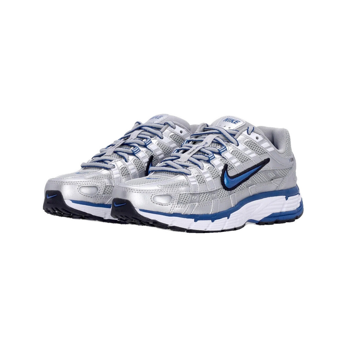 Nike  Baskets  p-6000 cuir  Šedá