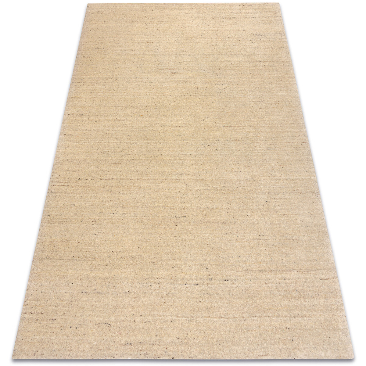Rugsx  Vlněný koberec BERBER LOOM světle pískově bé 170x240 cm  Béžová
