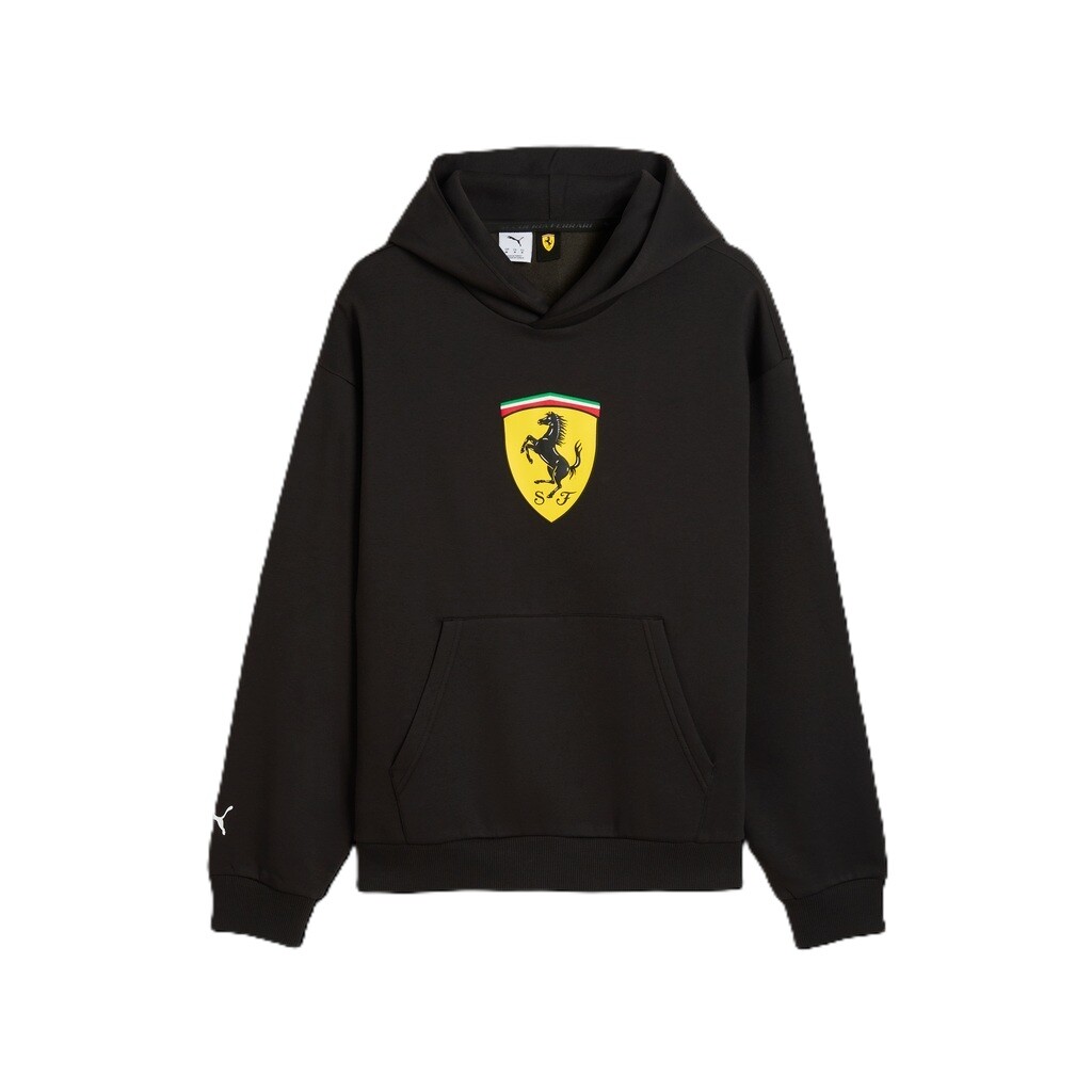 Puma Pánská mikina PUMA Ferrari Colored Shield Hoodie FL S 637001-01