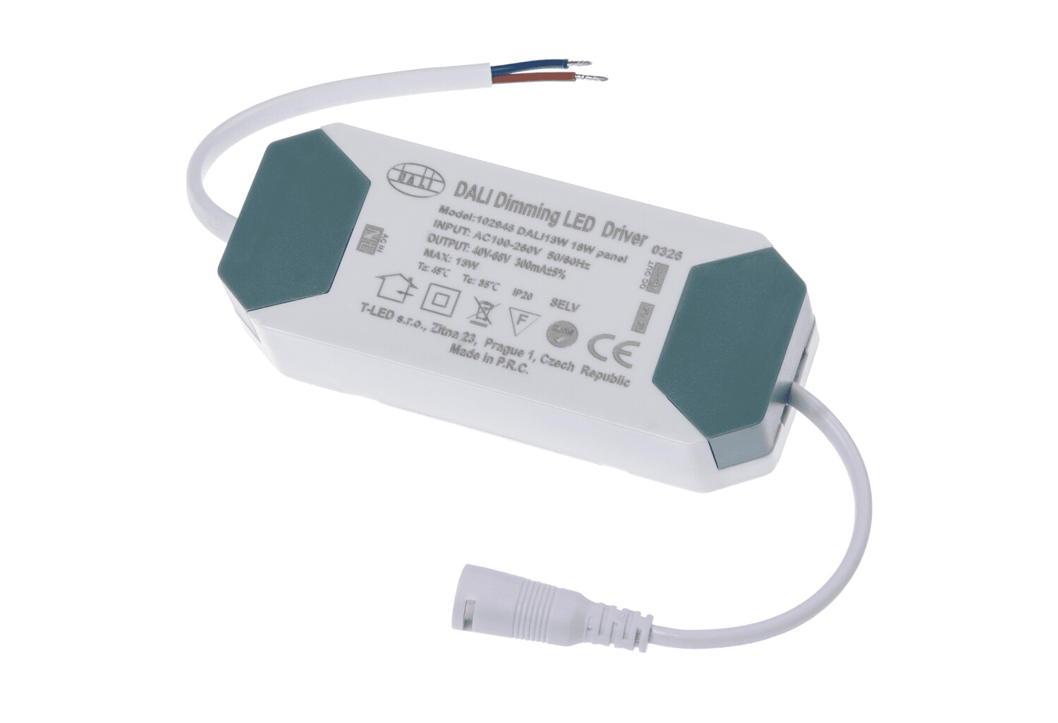 T-LED Stmívatelný zdroj pro 18W panel DALI 102946