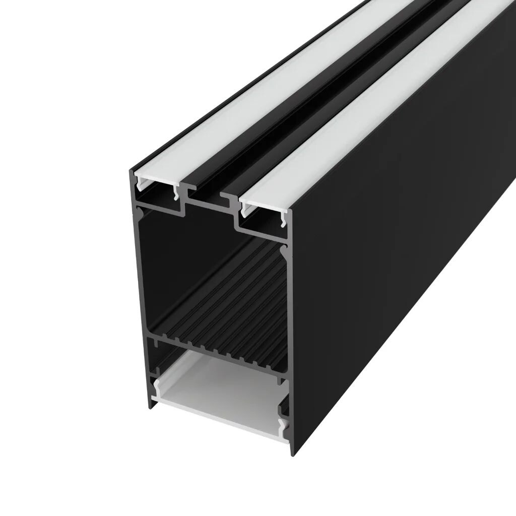 LED Solution Závěsný profil pro LED pásky Z5 černý Vyberte variantu a délku: Profil bez difuzoru 2m LP412B