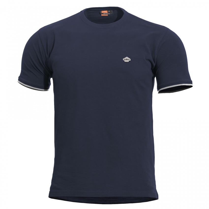 Tričko Pentagon Levantes Crewneck Stripes - navy, S
