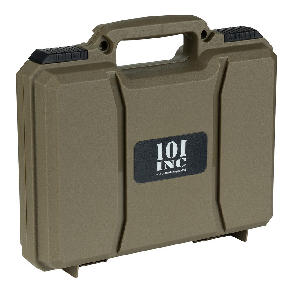 Kufr plastový na zbraň 101 Inc Pistol Case - olivový