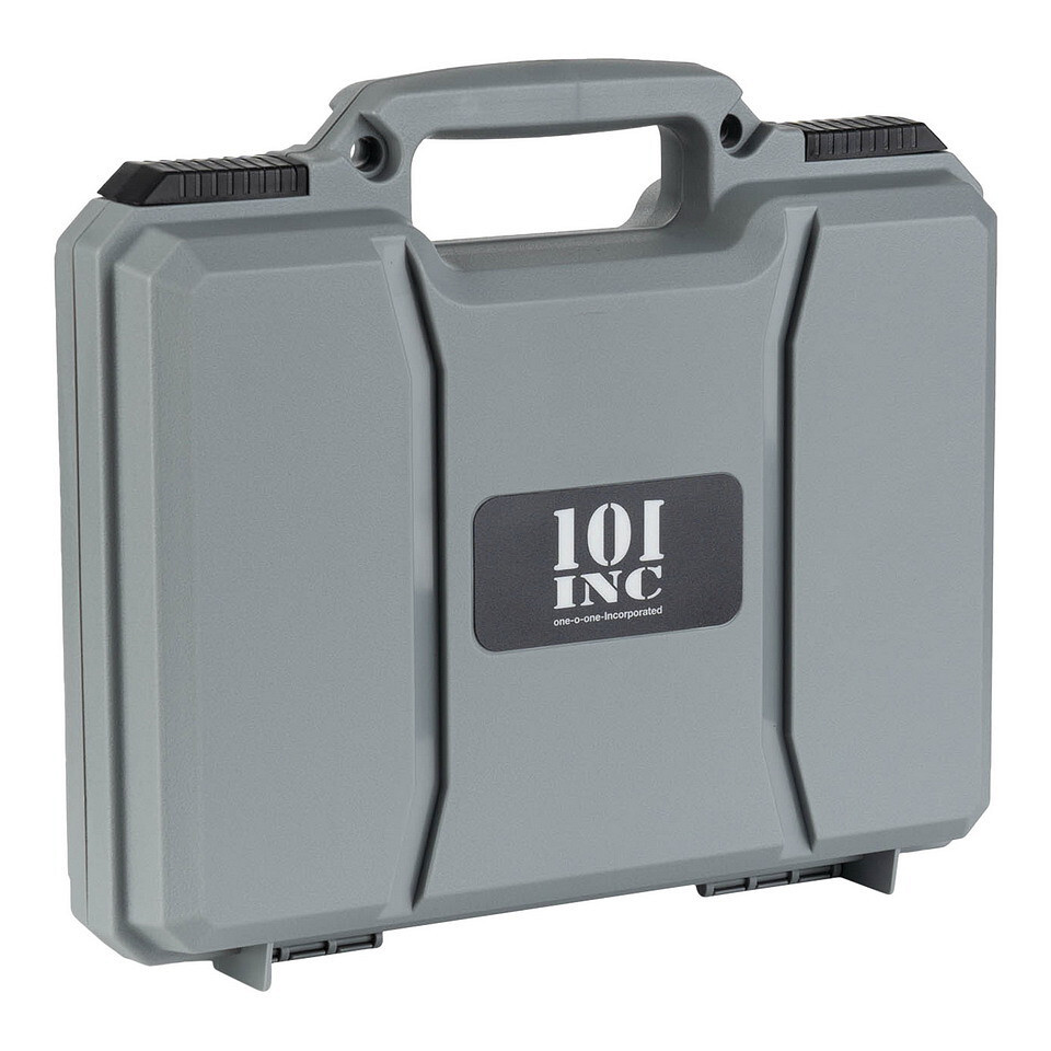 Kufr plastový na zbraň 101 Inc Pistol Case - šedý