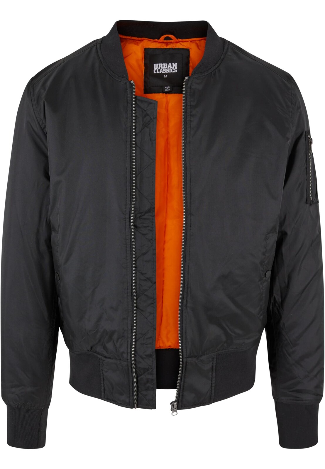 Bunda Urban Classics Basic Bomber Jacket - černá, XL