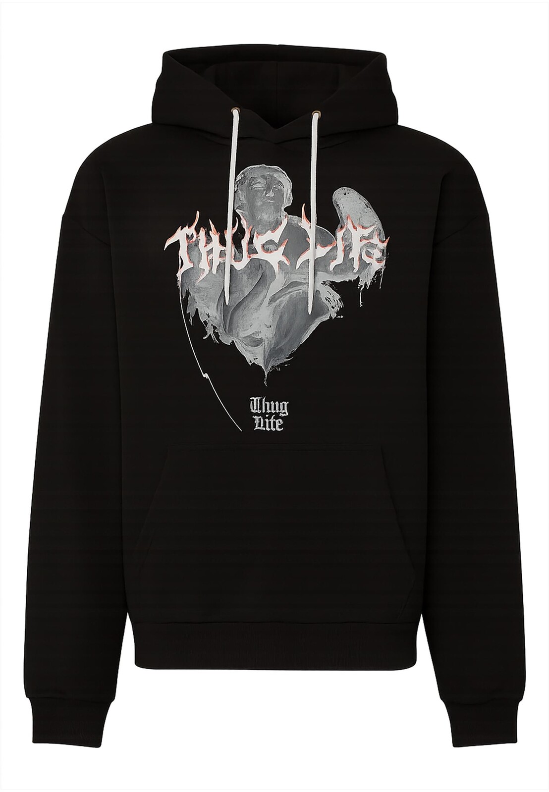 Mikina s kapucí Thug Life Atmosphere Hoodies - černá, XL