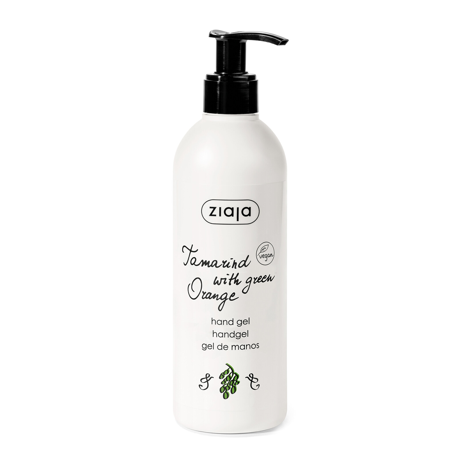 Ziaja Gelové mýdlo na ruce Tamarind se zeleným pomerančem Hand Gel 270 ml