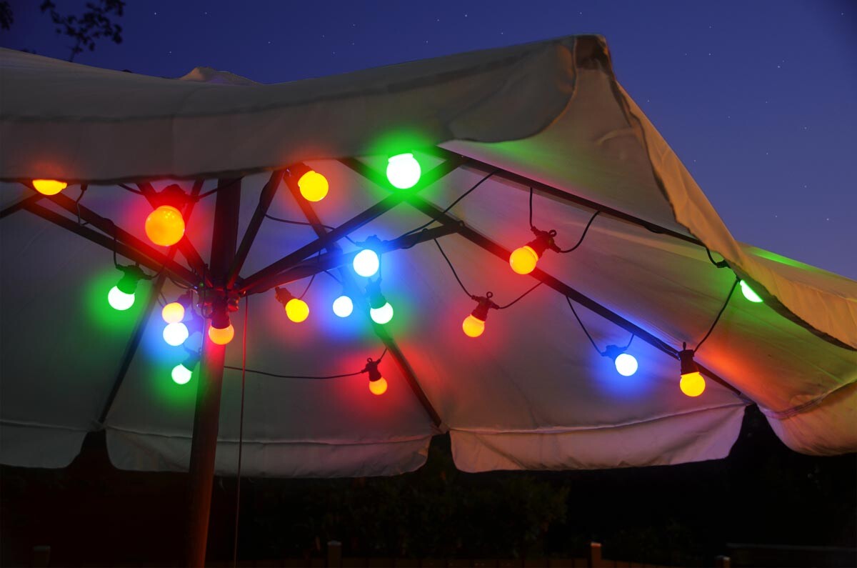 Haushalt International LED Světelný řetez Barevné žárovky