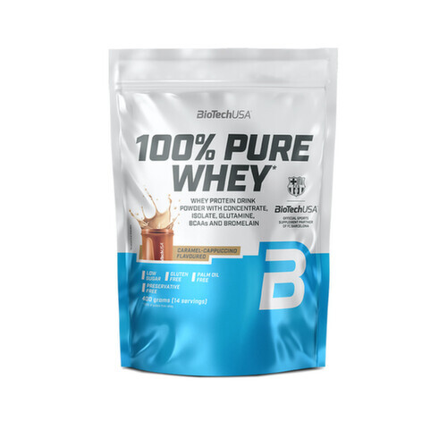 BioTech 100% Pure Whey car. cap 400 g
