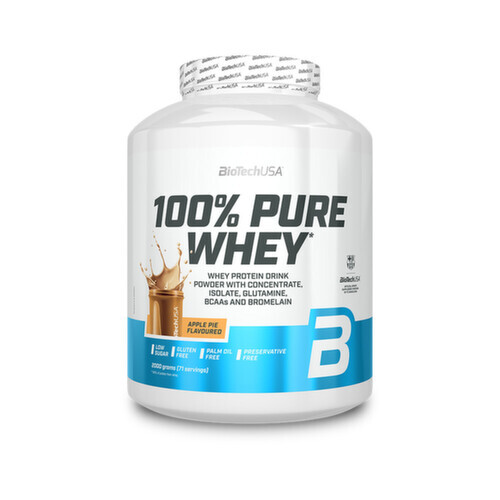 BioTech 100% Pure Whey Jablečný koláč 2000 g