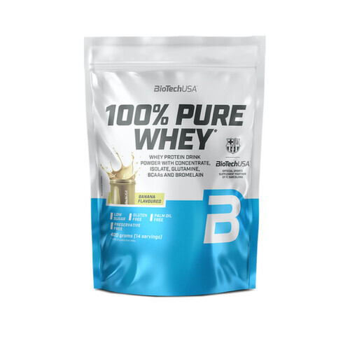 BioTech 100% Pure Whey Banán 400 g