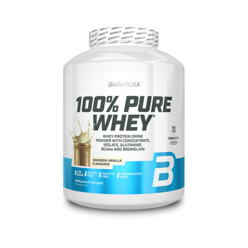 BioTech 100% Pure Whey Bourbon vanilla 2000 g