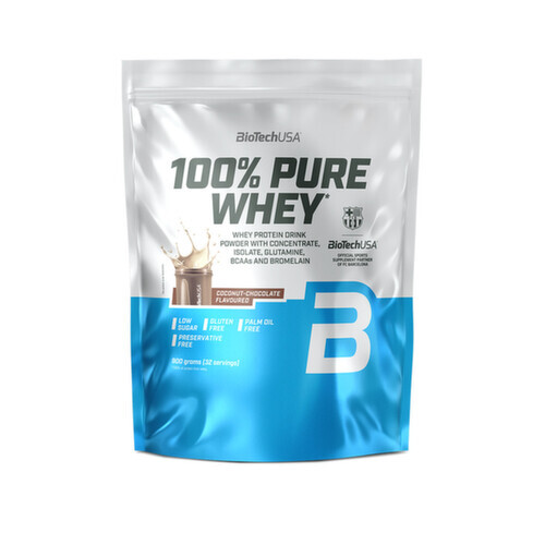 BioTech 100% Pure Whey Kokos Čokoláda 900 g