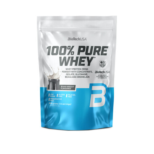 BioTech 100% Pure Whey black biscuit 400 g