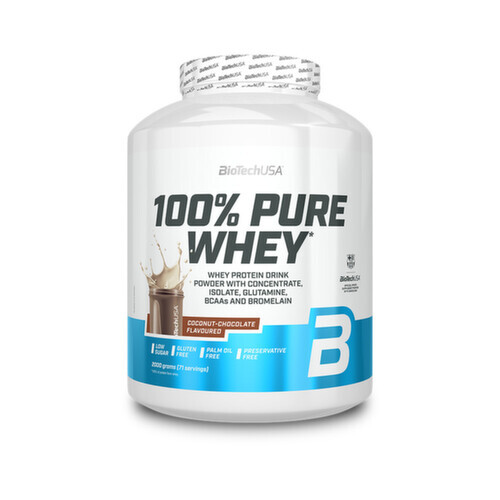 BioTech 100% Pure Whey Kokos Čokoláda 2000 g