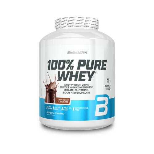 BioTech 100% Pure Whey Čokoláda 2000 g