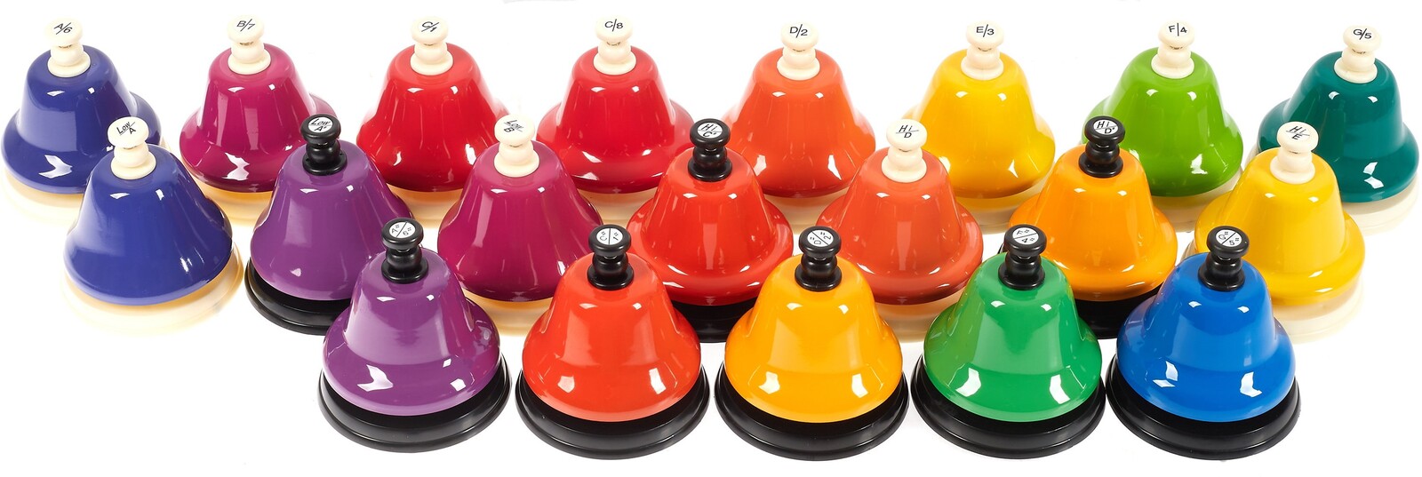 Boomwhackers Chroma-Notes Desk Bells Chromatics