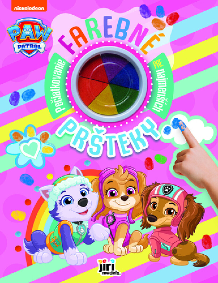 Farebné pršteky Labková patrola