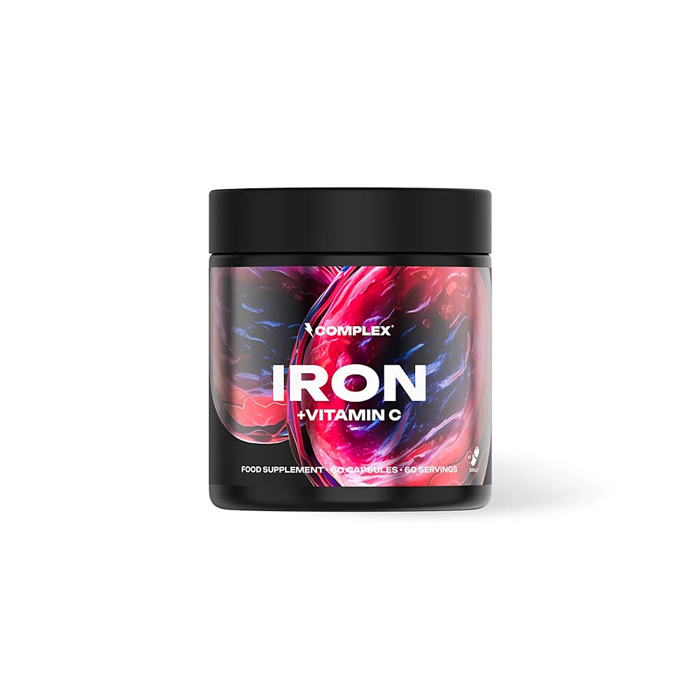 COMPLEX Iron + vitamin C 60 kapslí
