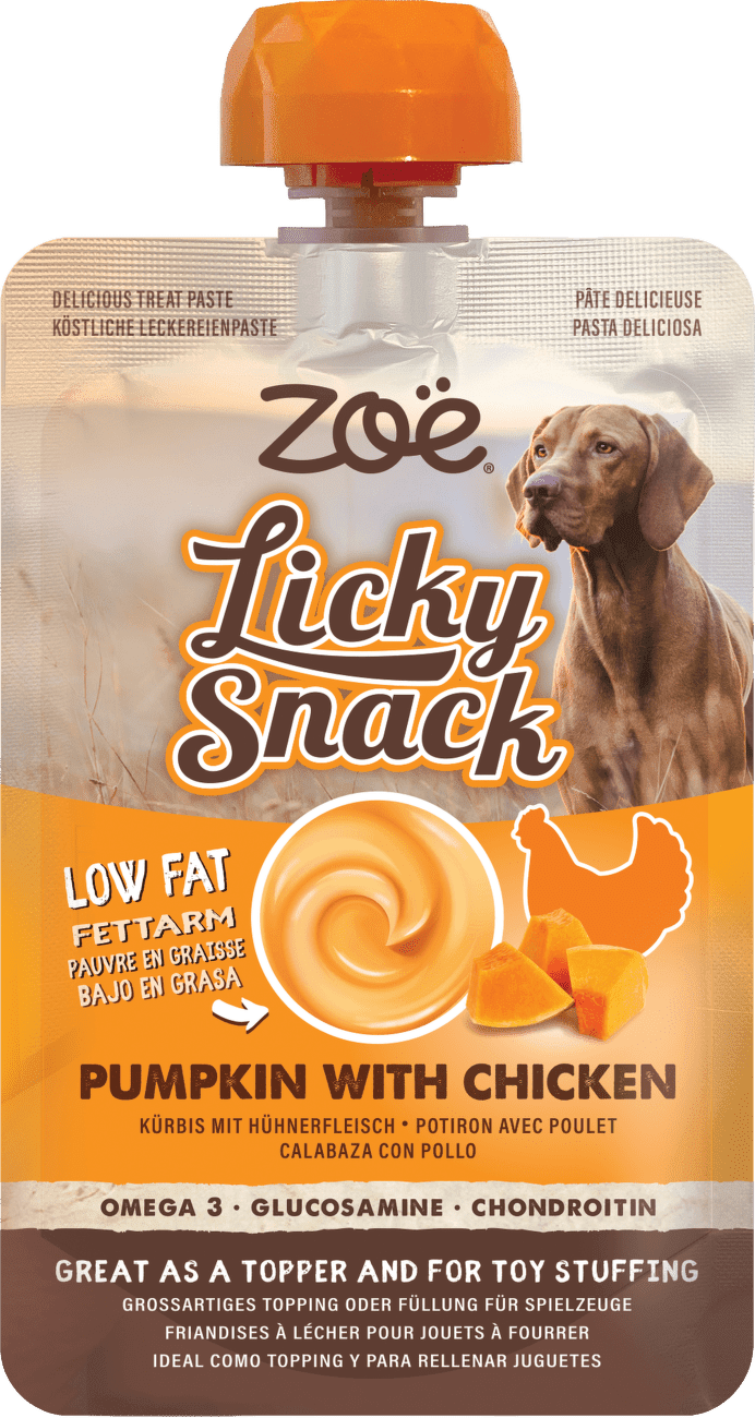 Pochoutka Zoë Licky Snack dýně s kuřecím masem 85 g