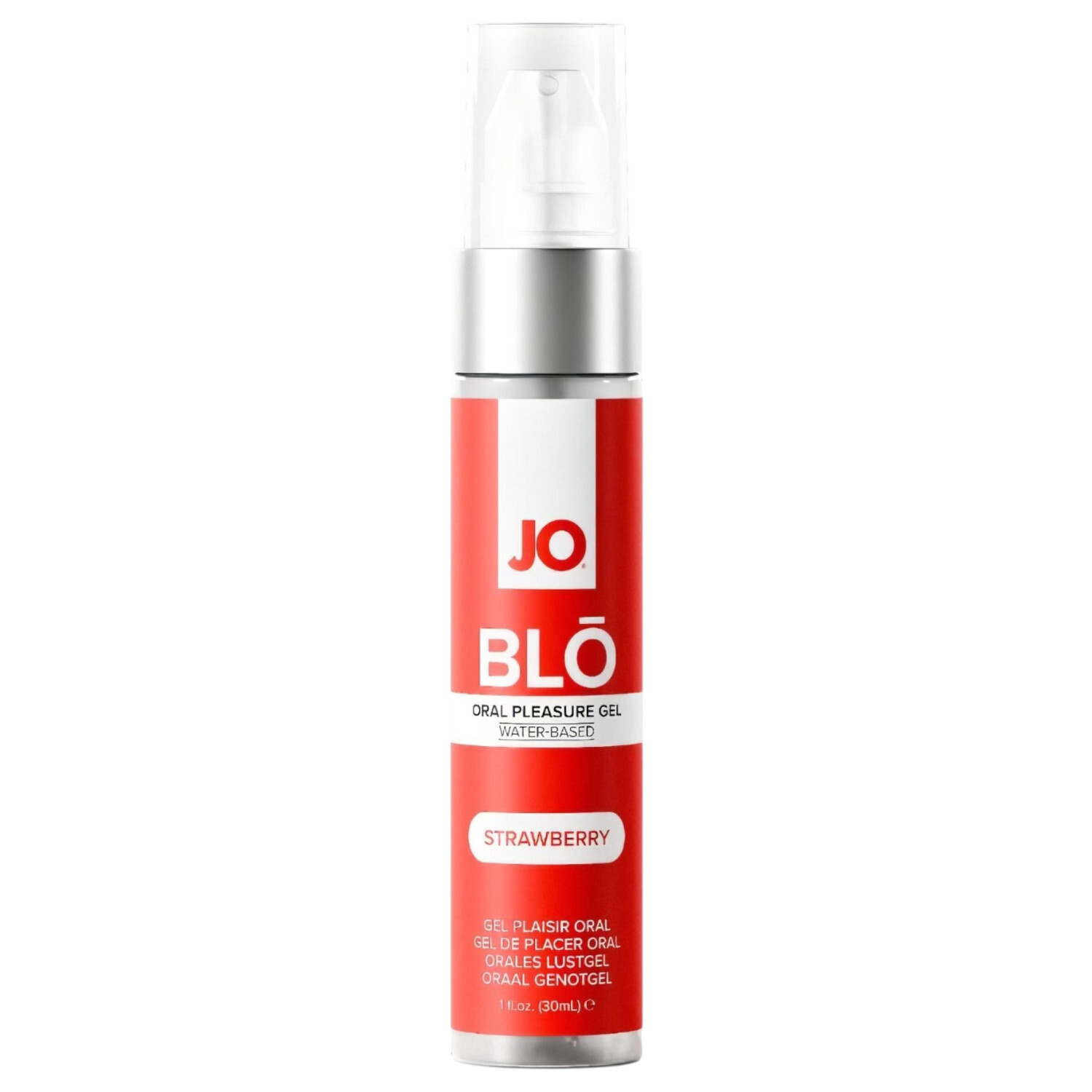 System JO BLO - ochucený orální gel, jahoda (30 ml)