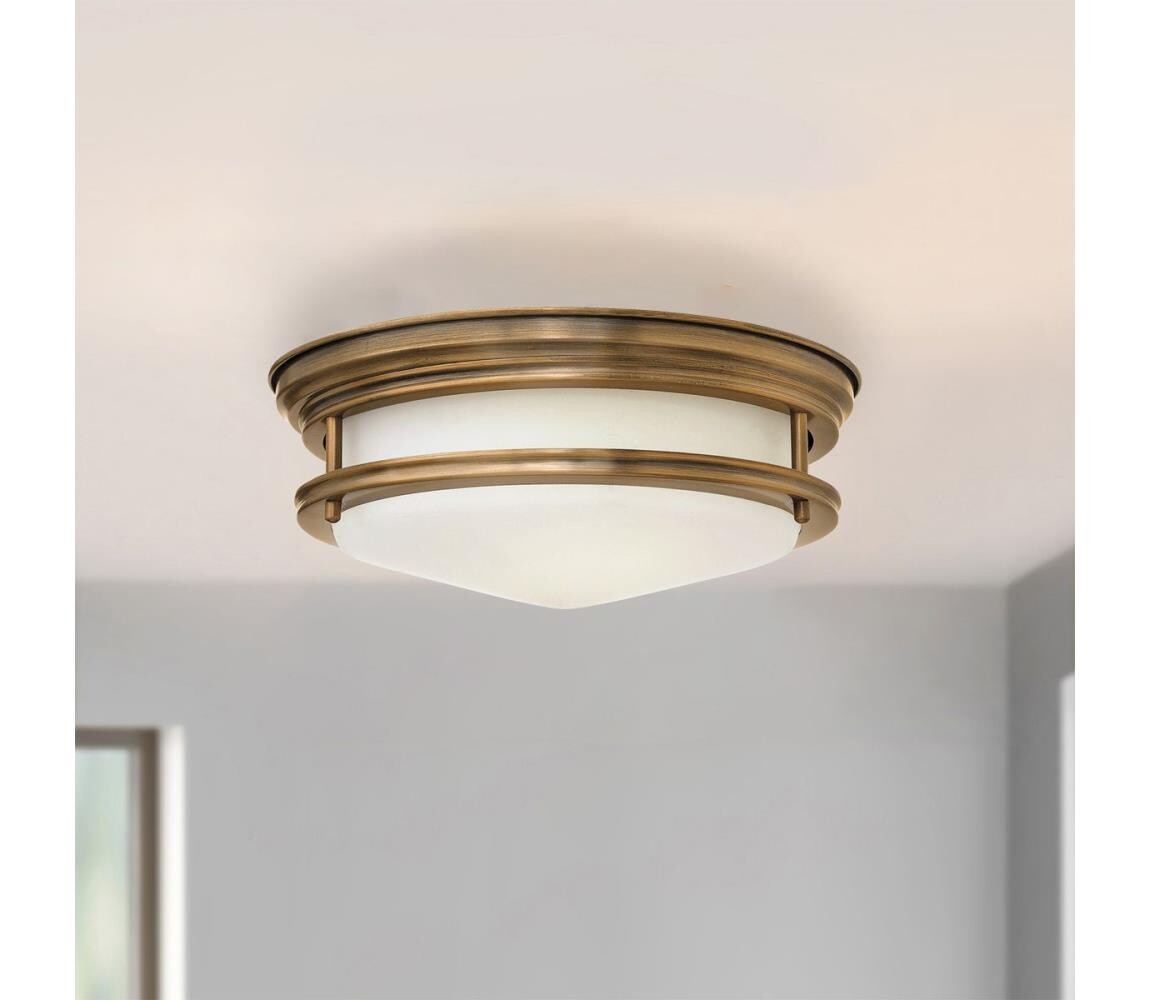 Elstead Quintiesse QN-HADRIAN-FS-BR-OPAL-Ven. st. sv. HADRIAN 2xE27/40W/230V IP44 bronz QN-HADRIAN-FS-BR-OPAL
