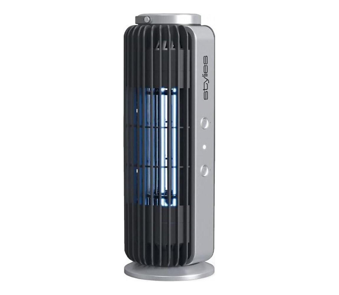 Stylies - Světelná nástraha na hubení komárů AURIGA UV-A/8W/230V 60 m² 7042