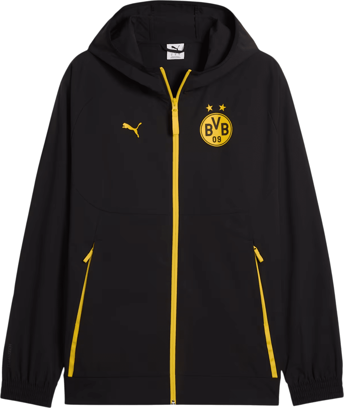 Bunda s kapucí Puma Borussia Dortmund PUMATECH Woven