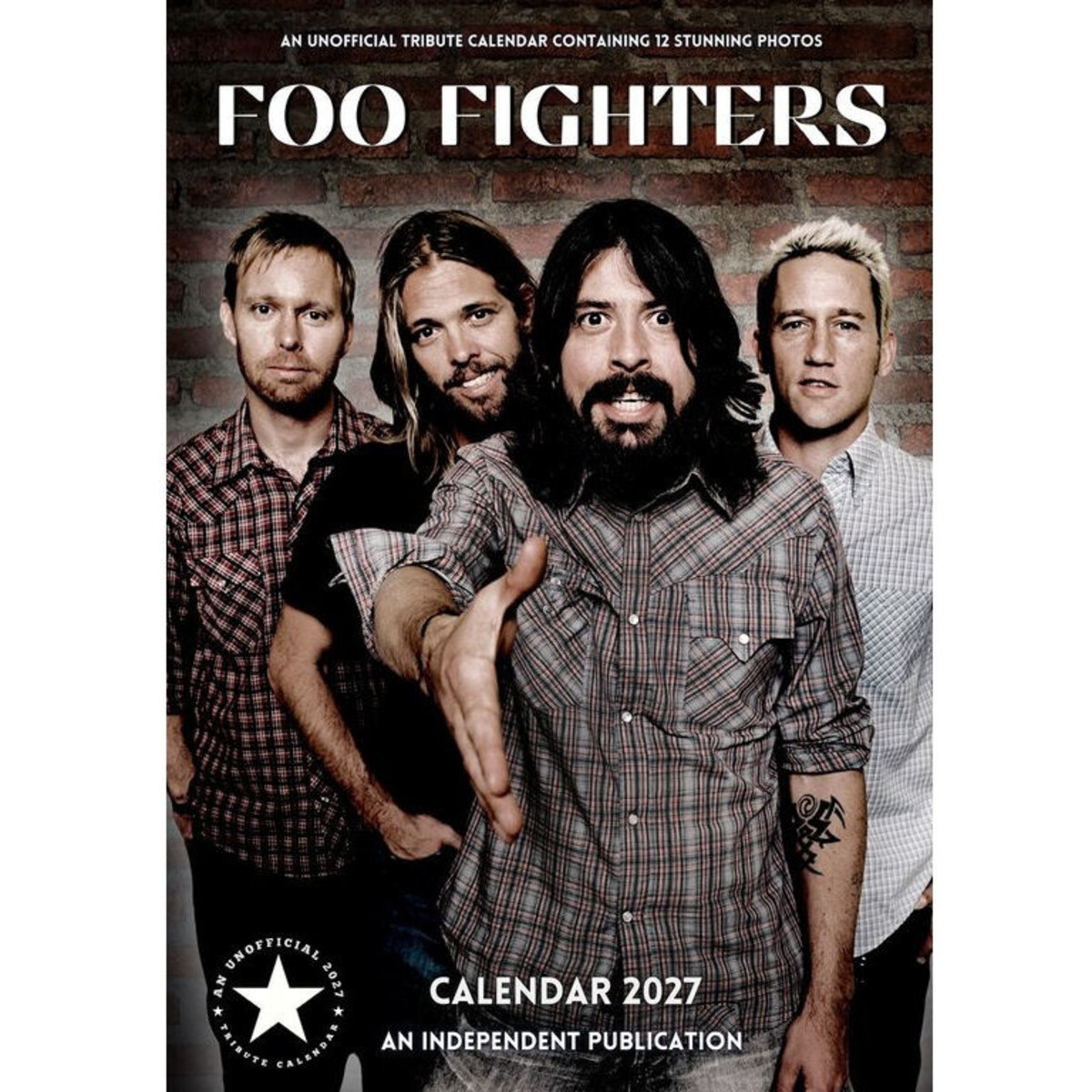 kalendář na rok 2027 FOO FIGHTERS