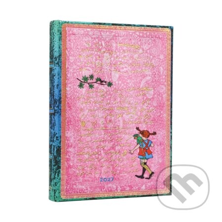 Paperblanks - 12-mesačný denný diár Astrid Lindgren, Pippi Longstocking 2027