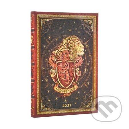 Paperblanks - 12-mesačný týždenný diár Gryffindor Diary 2027