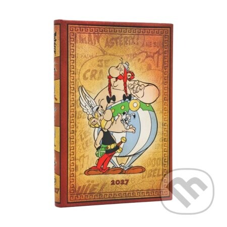 Paperblanks - 12-mesačný týždenný diár Asterix & Obelix 2027