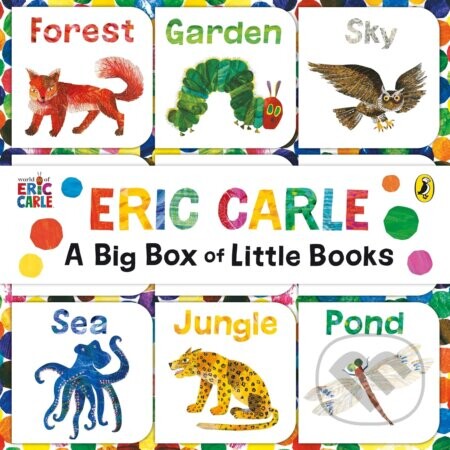 The World of Eric Carle: Big Box of Little Books By Eric Hill 9 Books Collection Set