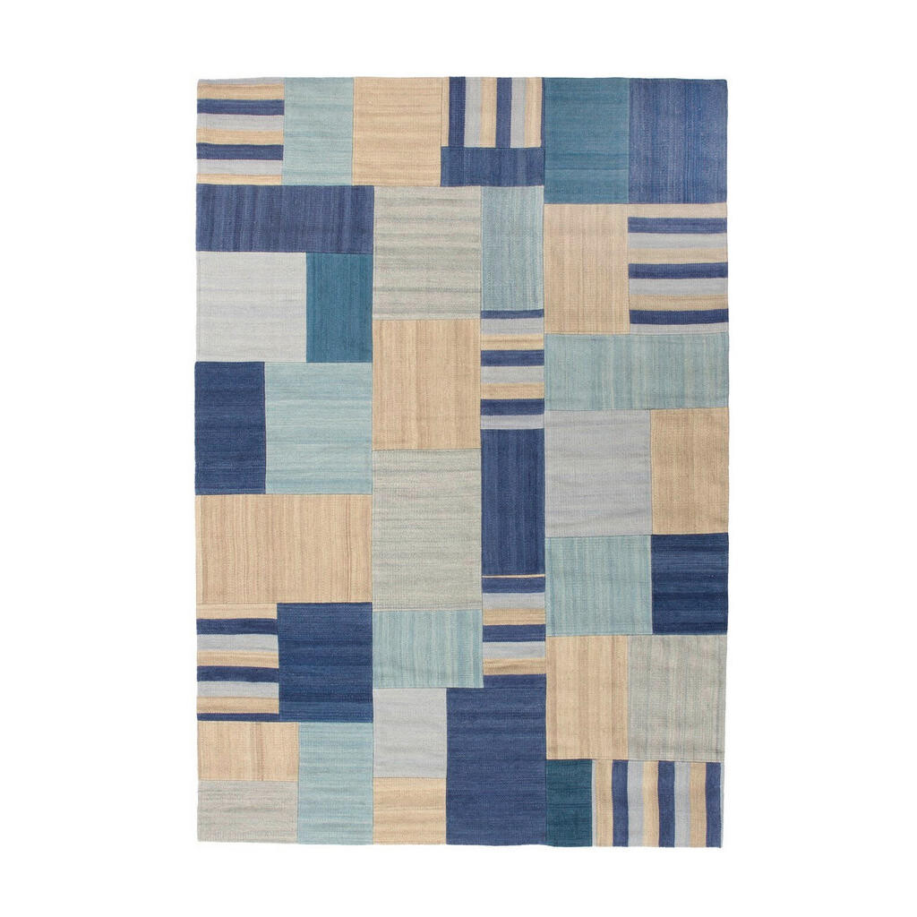 Kayoom BĚHOUN, 80/150 cm, modrá, vícebarevná