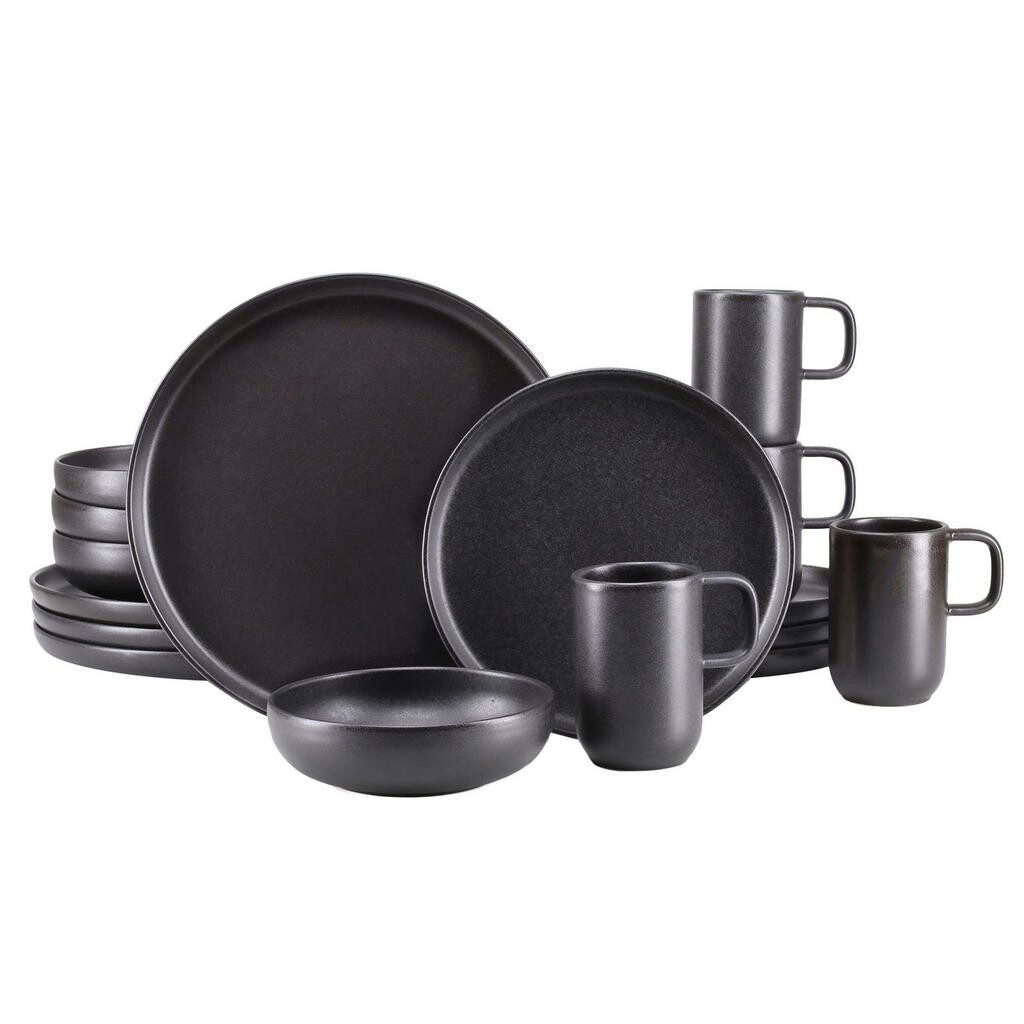 Creatable KOMBINOVANÁ SOUPRAVA Uno Black 16dílné