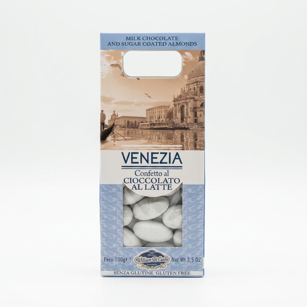 William Di Carlo Konfety v mléčné čokoládě Venezia