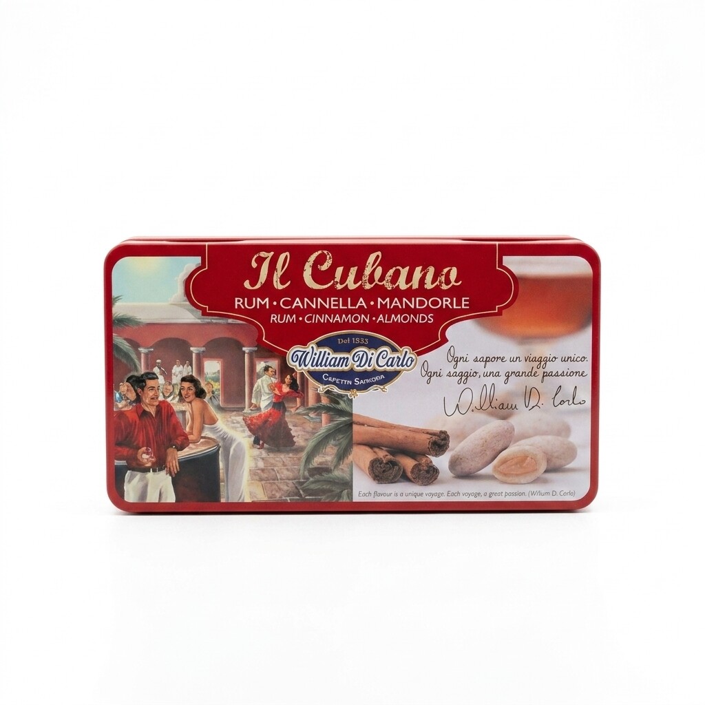 William Di Carlo Cubano v plechové krabičce