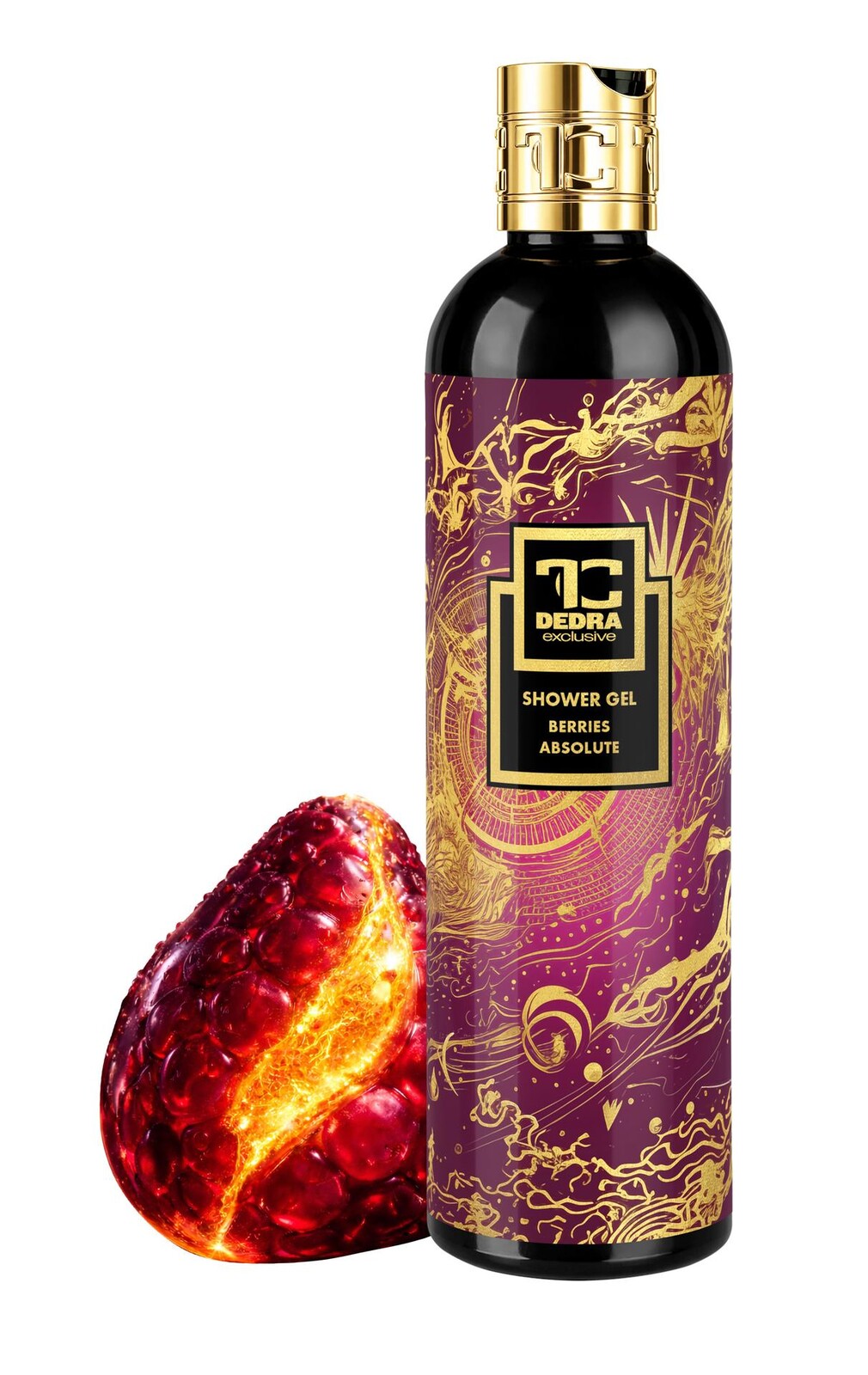 BERRIES ABSOLUTE | exkluzivní šetrný sprchový gel s glycerinem & Aloe vera | 320 ml